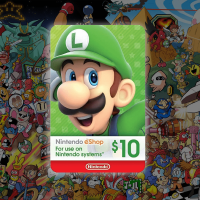 Voucher Layanan Nintendo eShop $10